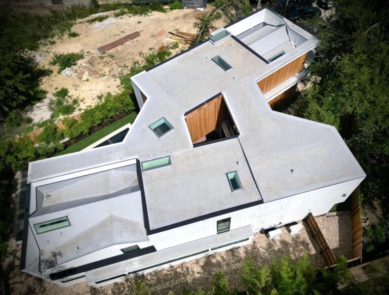 flat roof finished project