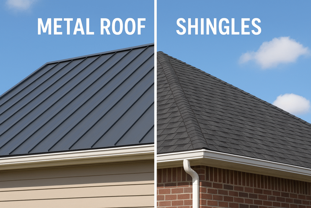 Metal Roof vs Shingles: Which Roofing Option Wins in Austin TX?