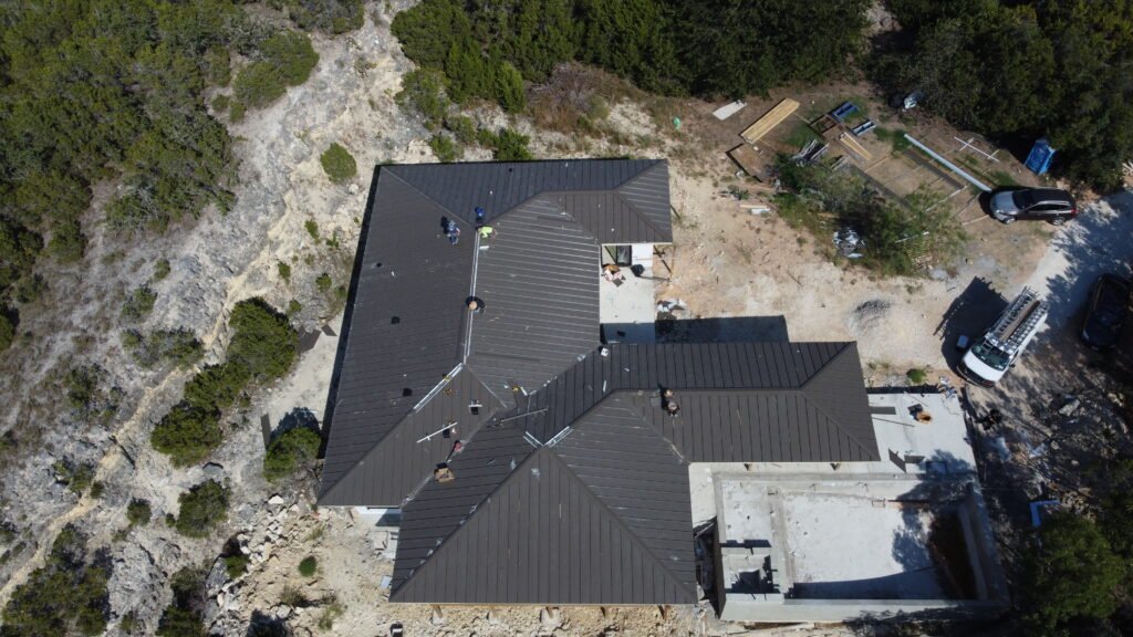 metal roofing installation