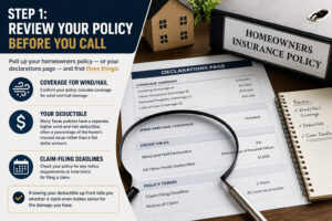 Homeowners insurance policy review steps